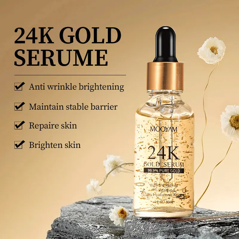 24K Gold Foil30mL Vitamin E Retinol Anti-wrinkle the Lifting