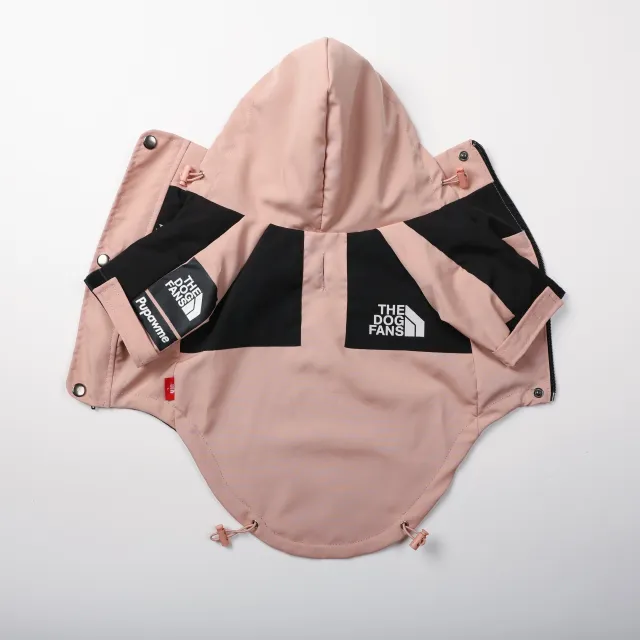 Windproof And Rainproof Large Dog Raincoat Pet Shell Jacket Pink Shell Jacket - Shop at LoveMi