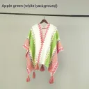 Apple Green White Background