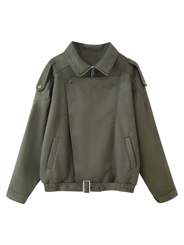 Maillard Retro Short Jacket Coat Green - Shop at LoveMi