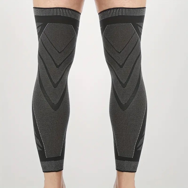 Knitted High-Elastic Breathable Sports Knee Pads