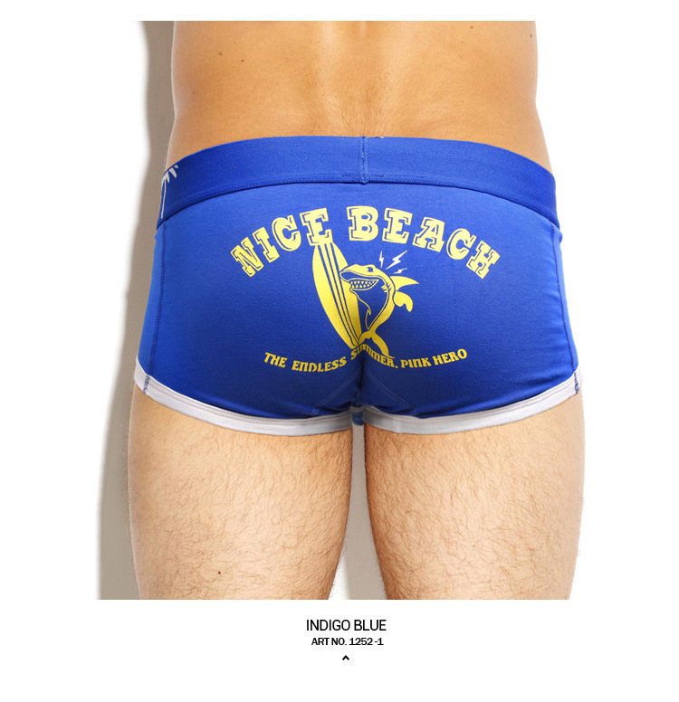 Title 3, Cueca boxer masculina U-bag com estampa de dese...