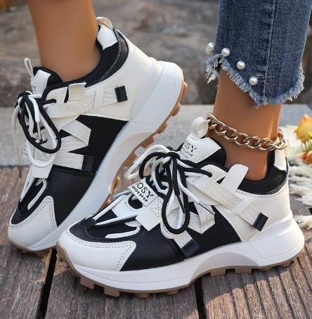 Mesh Breathable Lightweight Dad Shoes For Women