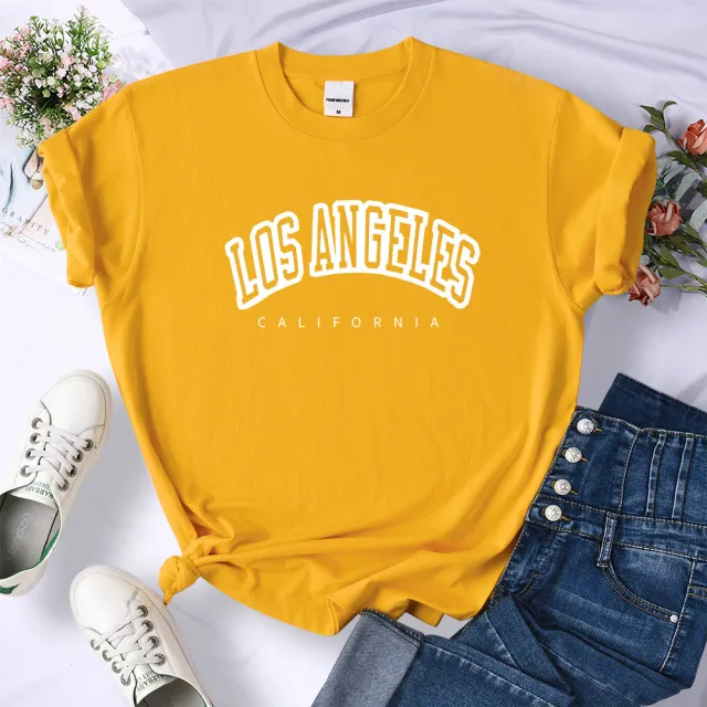Women's Casual Fashion Short Sleeve Yellow - Shop at LoveMi