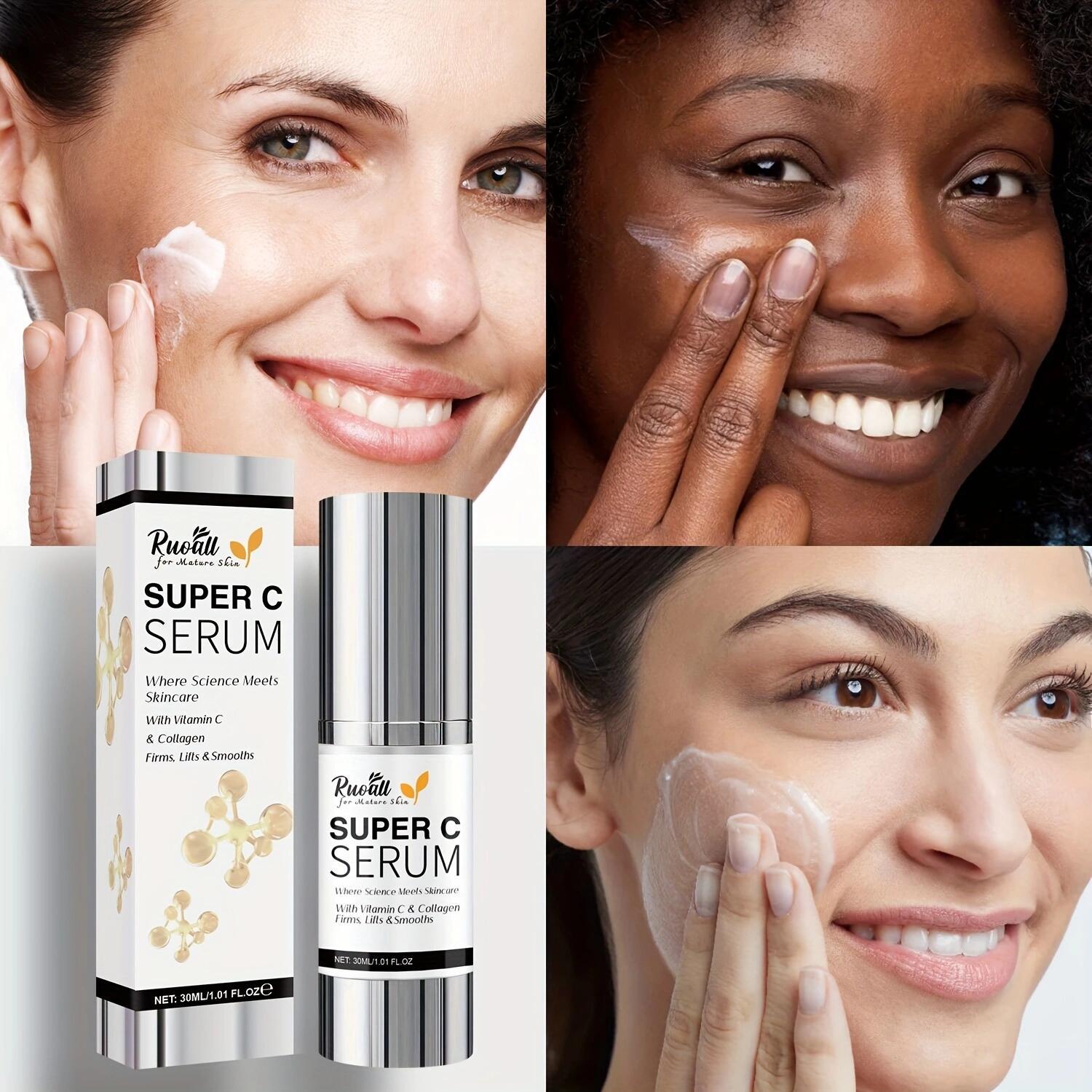 Press-and-pull Firming Serum For Even Skin Tone