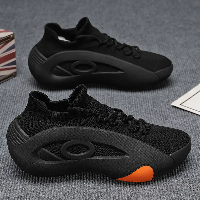 New Trendy Versatile Mesh Shoes With A Breathable Thick Sole
