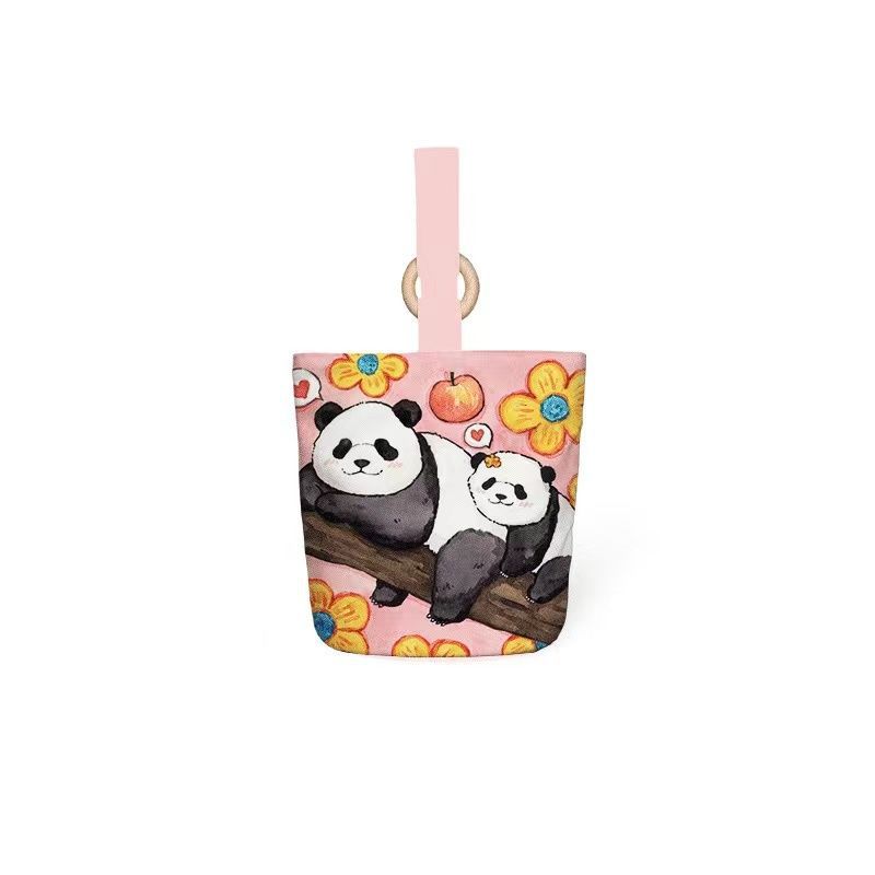 Bucket Bento Canvas Handbag Bucket Portable