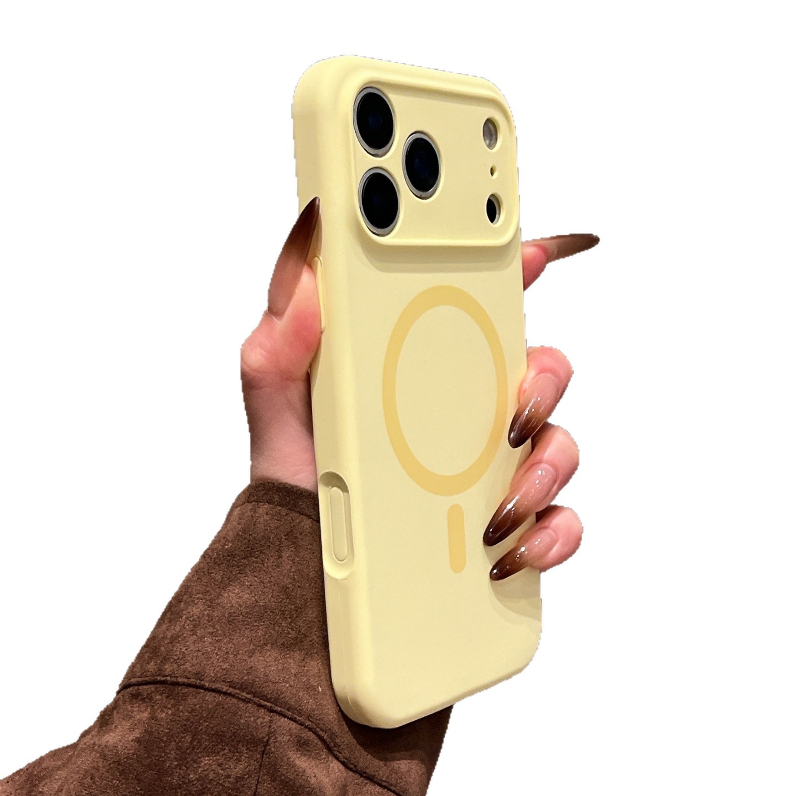 Liquid Silicone Skin-feel Magnetic Phone Case 9