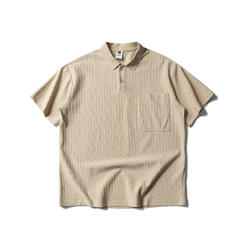 New American Retro Solid Color Quick-drying T-shirt Men