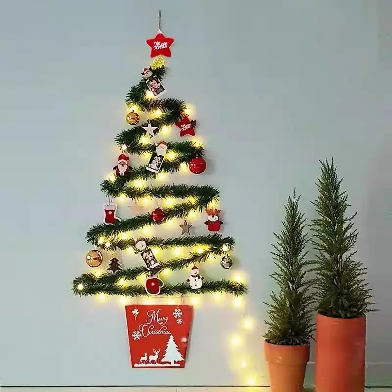 Christmas Vine Festive Atmosphere Decorative Lights