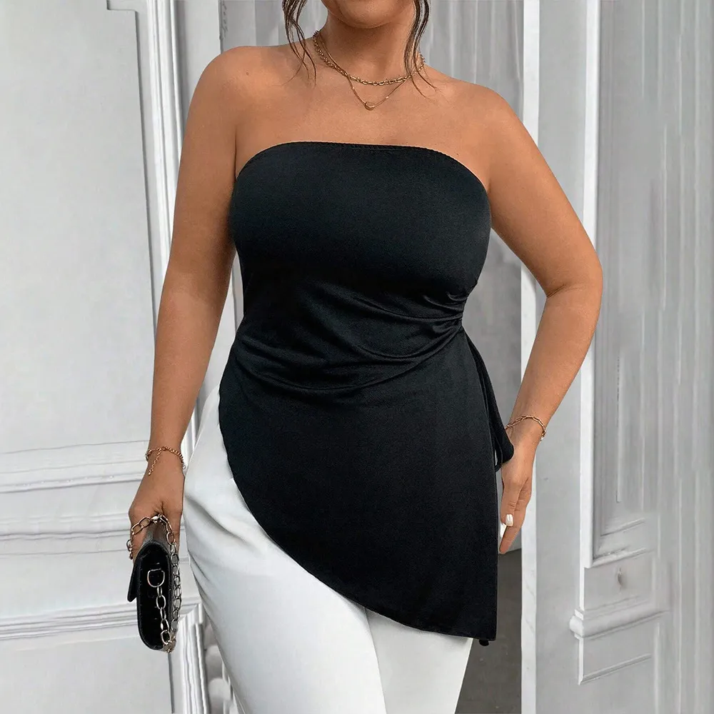 Like Woman Sexy Style Tube Top High-grade Slim Top