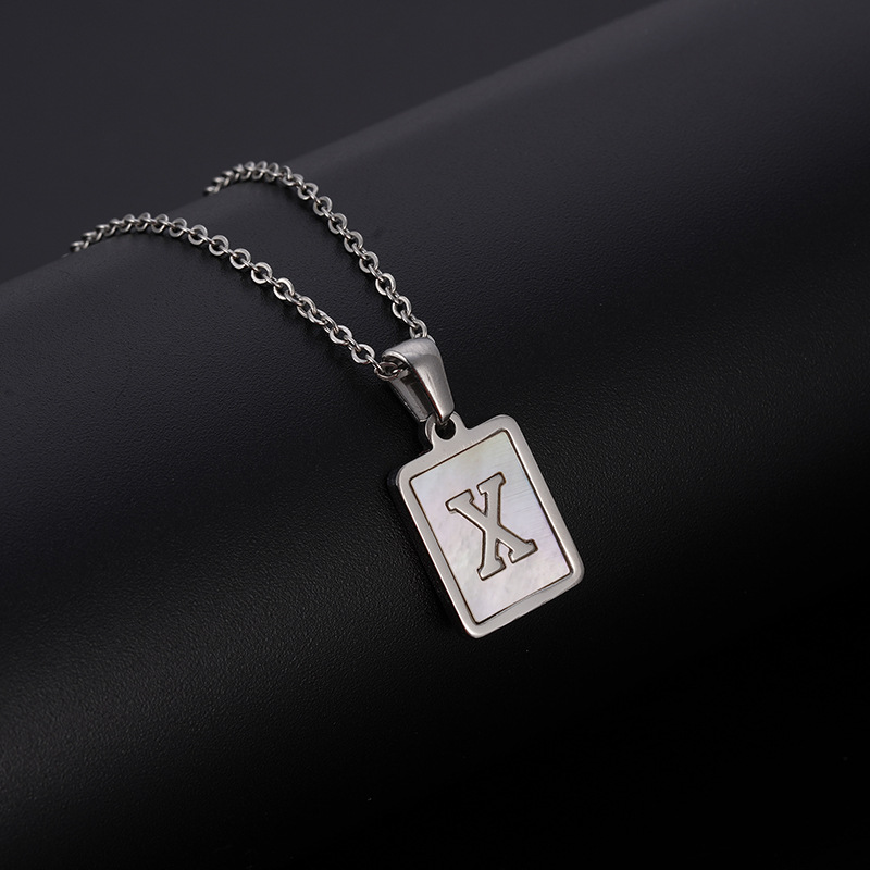Steel Color X Chain Included