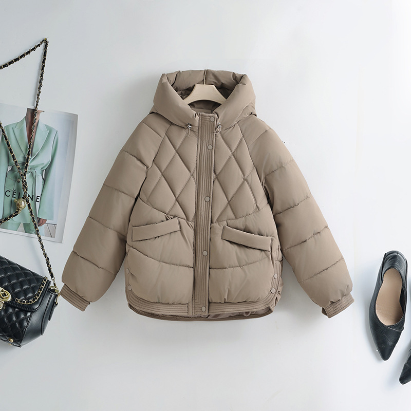 Winter Loose-fit Korean-style Student Cotton-padded Jacket Coat Cotton-padded Coat