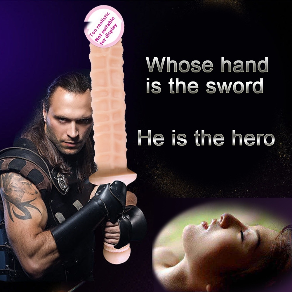 Big Sword Weapon Modeling Simulation Dildo Toy 17