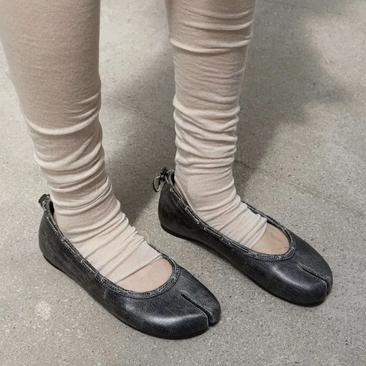 New Drawstring Flat Versatile Loafers