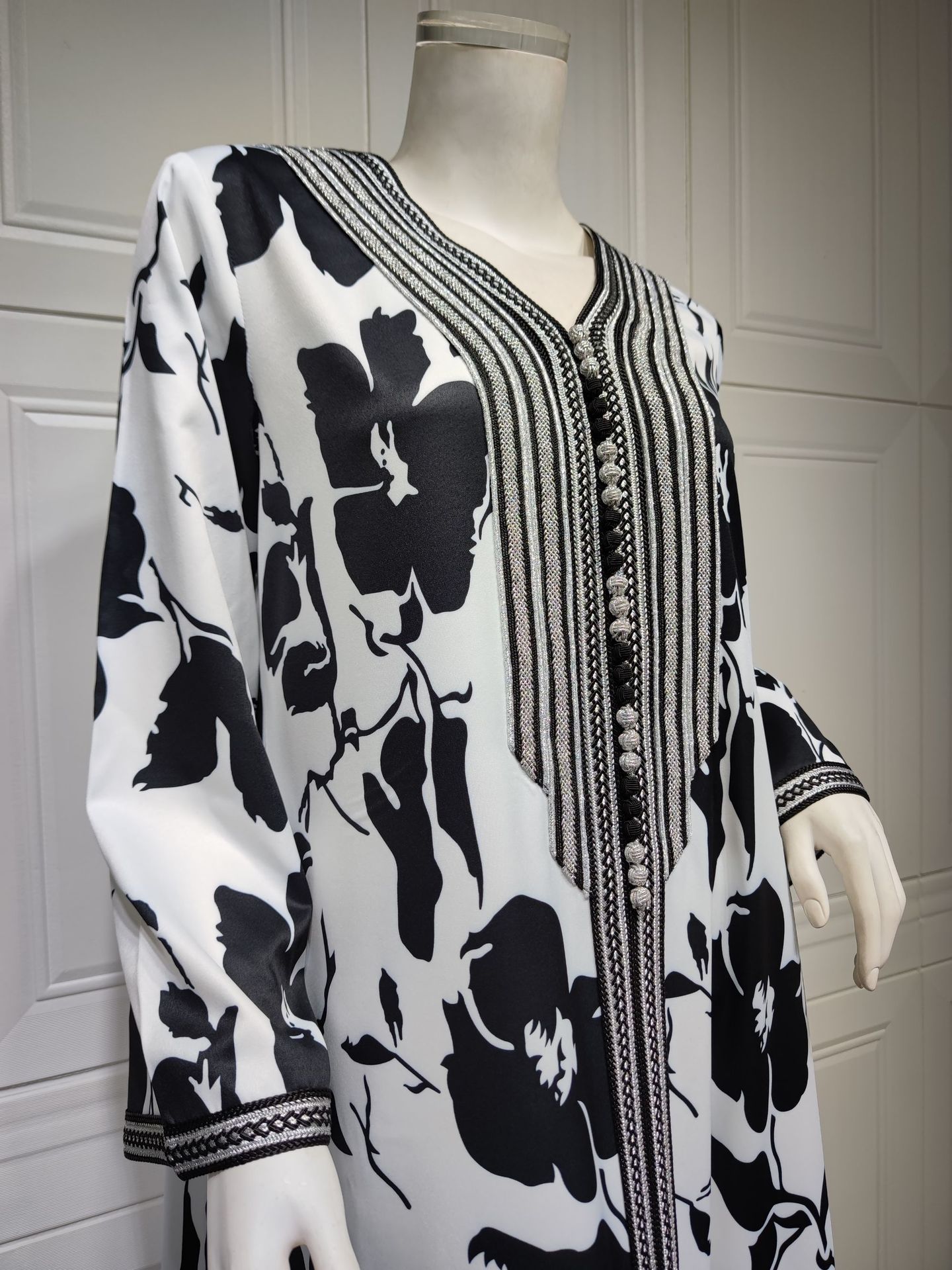 Long Printed Dress, picture 7 of 8