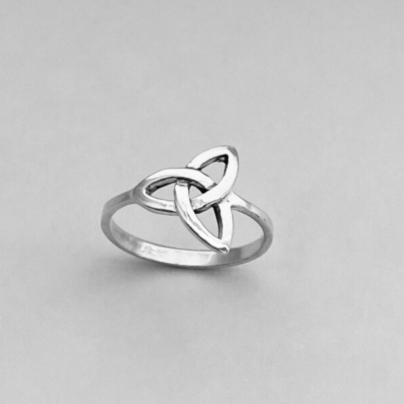 European And American Vintage Plain Band Ring
