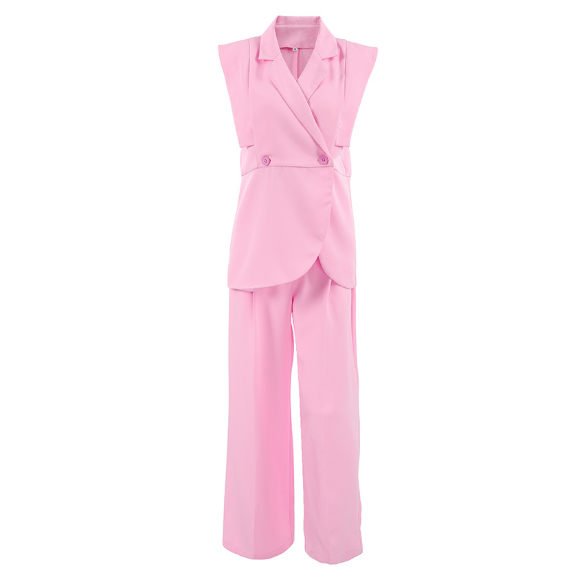 Women's Two-piece Suit Vest Pants