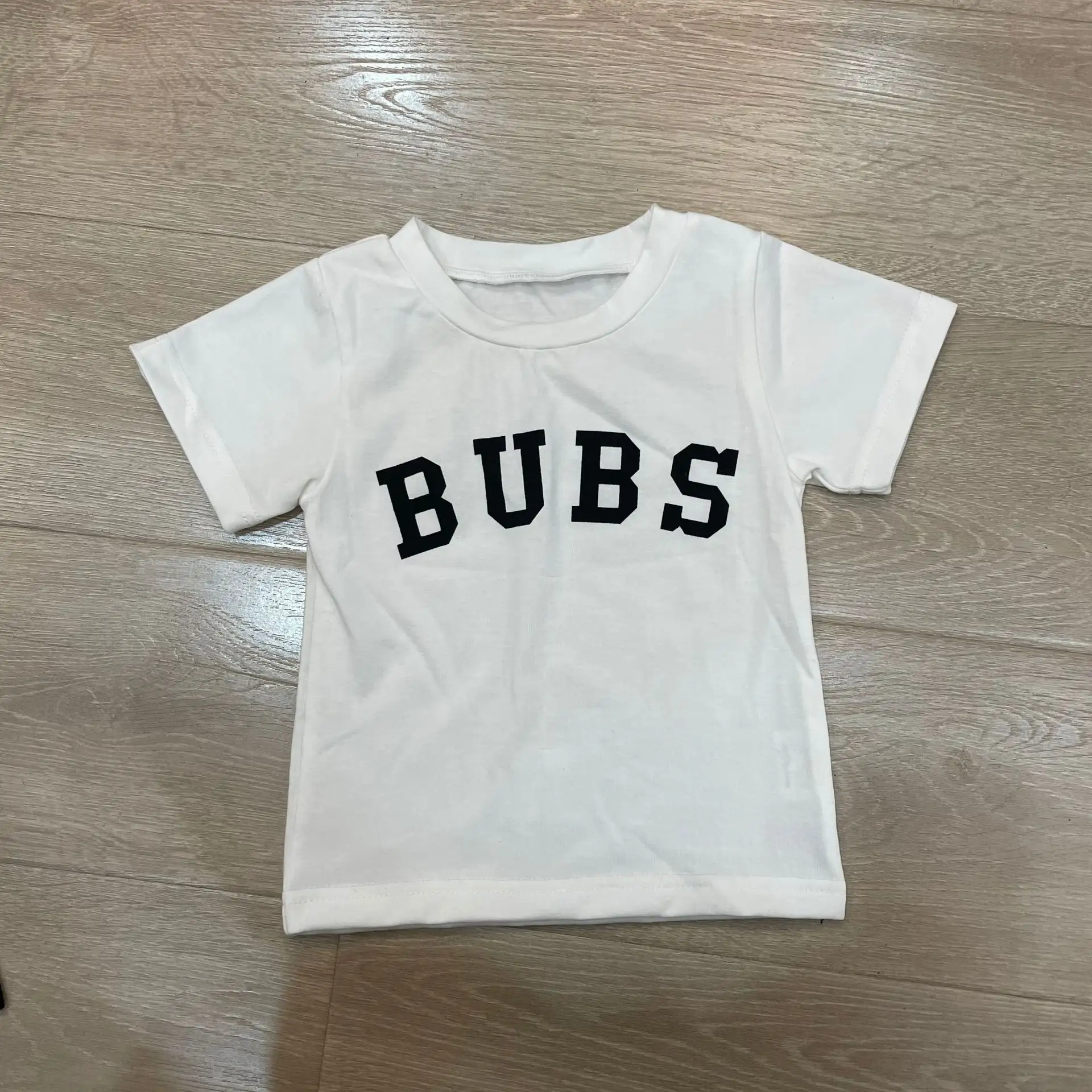 Letter Print Short-sleeve Pullover Top