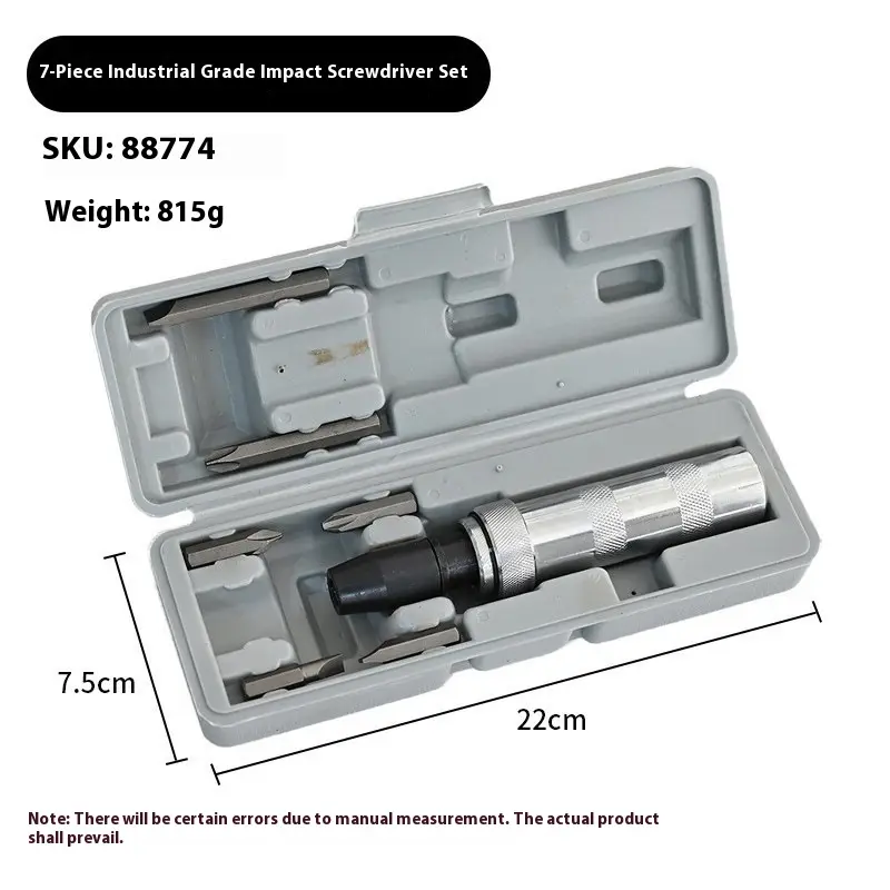14-piece Set Impact Screwdriver Head Set Machine Repair Screwdriver Batch Suit