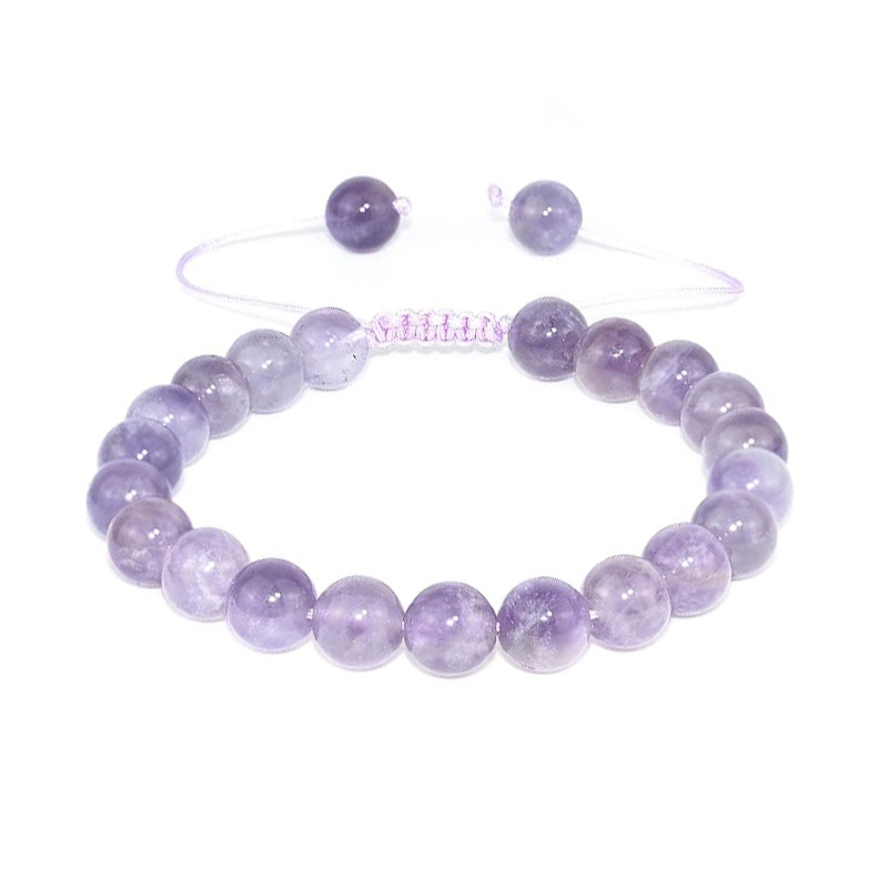 Natural Stone Agate Adjustable Bracelet