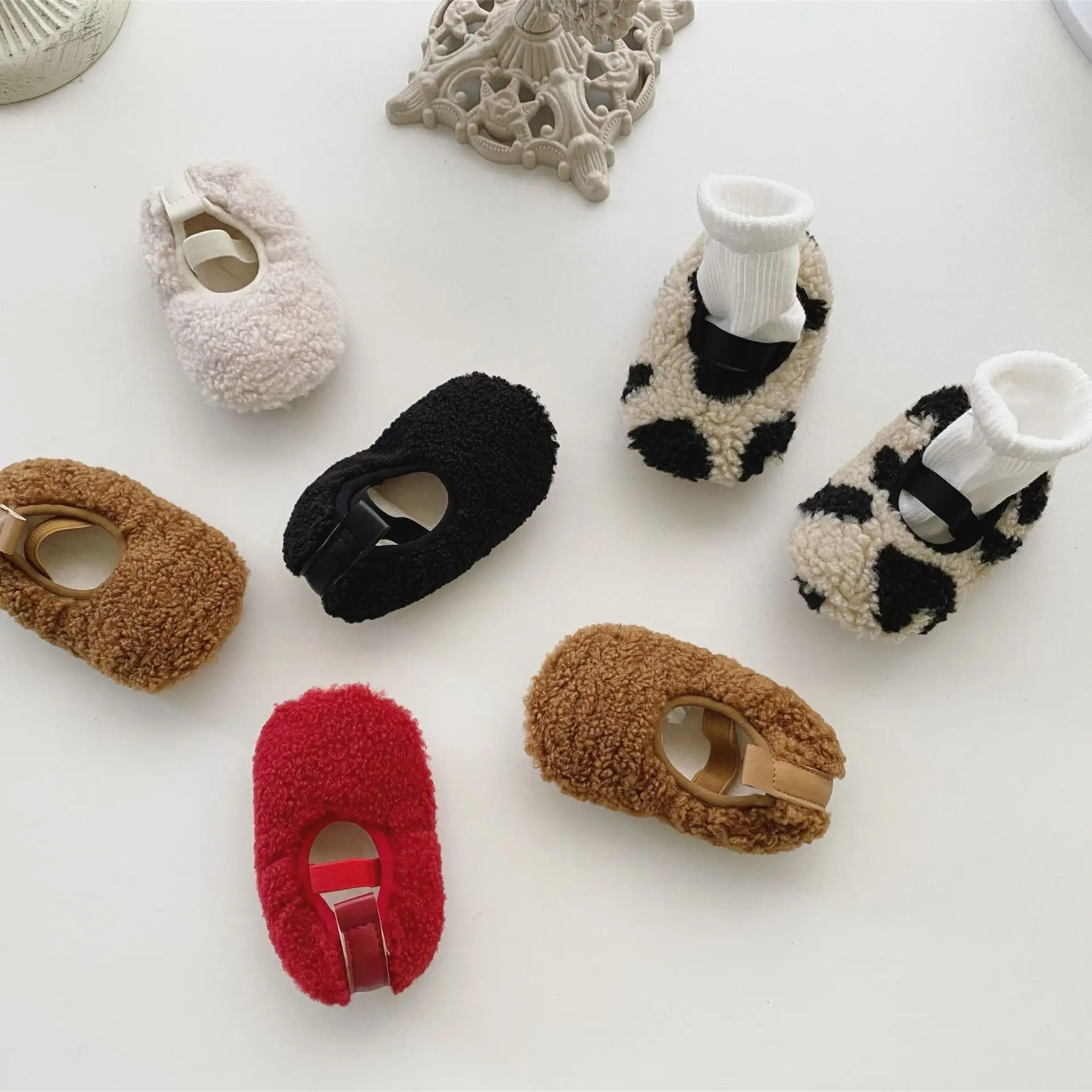 Toddler Non-slip Soft Bottom Tight Warm Shoes