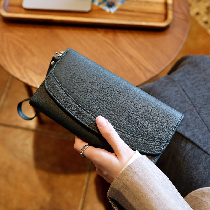 Genuine Leather Clutch Bag, picture 8 of 9