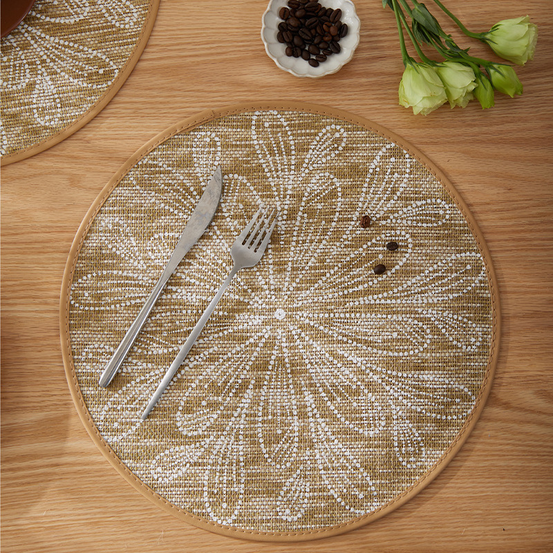 Patterned Jute Placemats