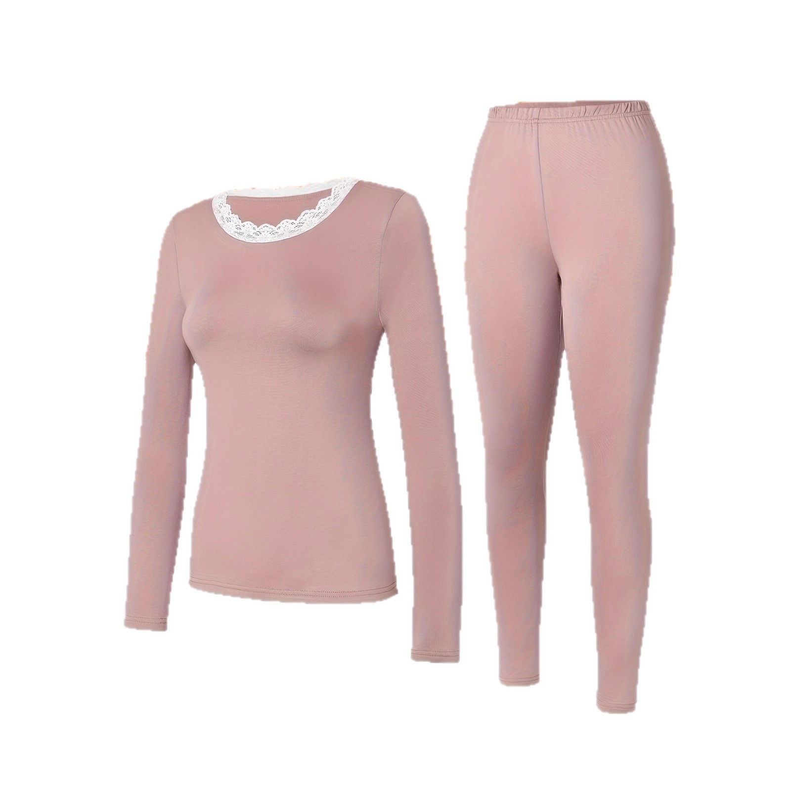 Warm Long-Sleeve Casual Autumn Top And Pants Set 4