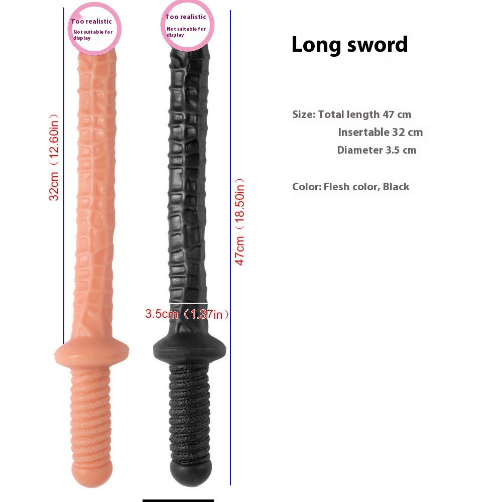 Big Sword Weapon Modeling Simulation Dildo Toy 15