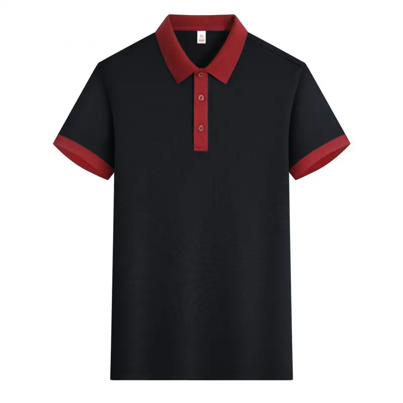 Business Summer Ice Silk Short-Sleeve T-Shirt