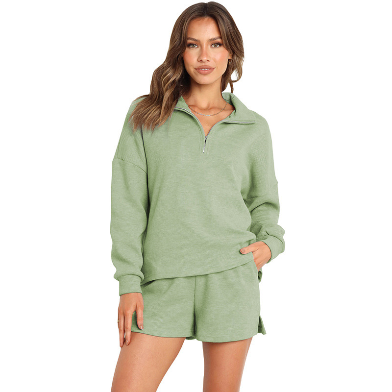 New Solid Color Casual Suit Women's Simple All-matching