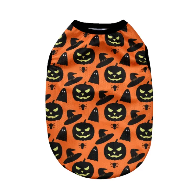 Pet Clothing Halloween Dog Cat Clothes Spring, Summer And Autumn Pumpkin Hat - Shop at LoveMi