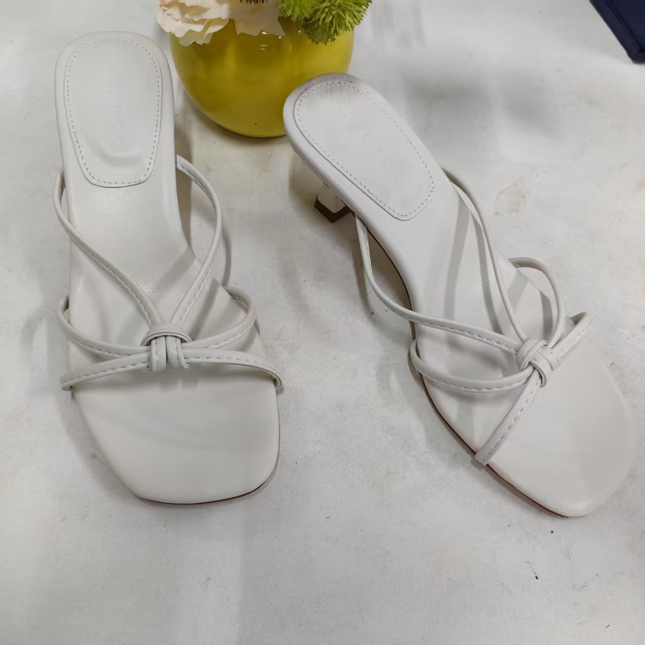 Womens French-style Stiletto-heel Casual Sandals