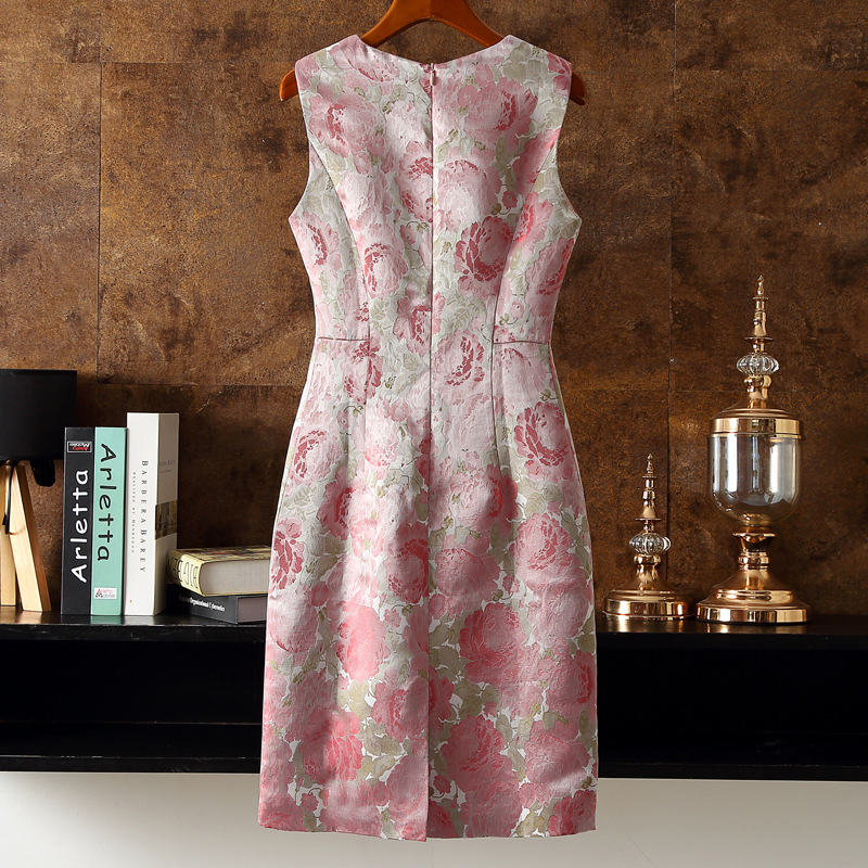 Women's Fashion Jacquard Slim Dress Skirt