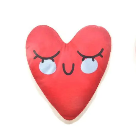 Pet Plush Tooth Cleaning Bite resistant Vocalization Decompression Molar Toy Peach Heart Red - Shop at LoveMi