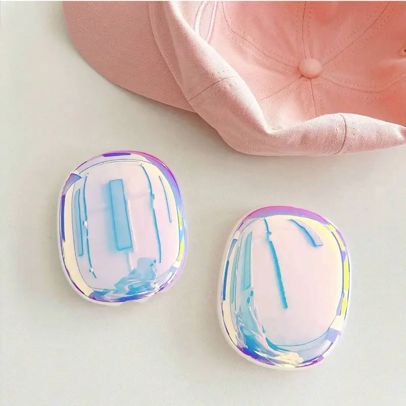 Simple Aurora Laser Headset Cover Soft Case Drop-Resistant Earphone