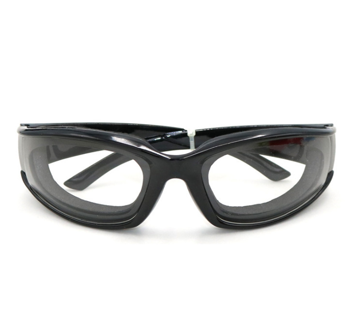 Black Frame Transparent Lens