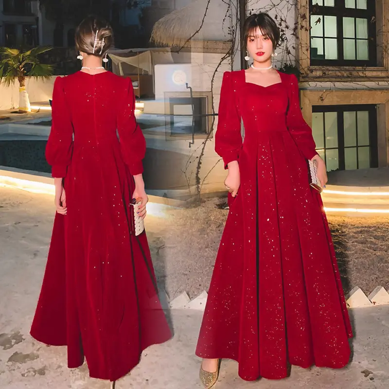 Evening Gown For Banquetselegant And Sophisticated