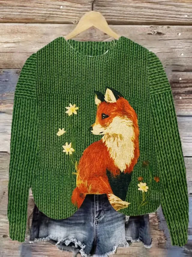 Men's 3D Printed Warm Leisure Winter Sweater Dffza2 M - Shop at LoveMi