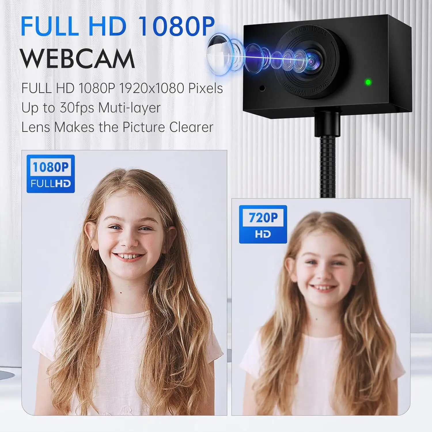 HD 1080P Live Streaming Online Course Computer