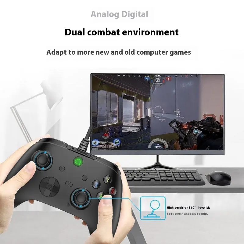 Six-in-one Handle Of Wired Game Console Supports