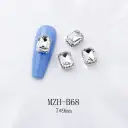 K9 Ultra-Shiny Flat-Back Rhinestones In White For Nail Art Decorations view 17