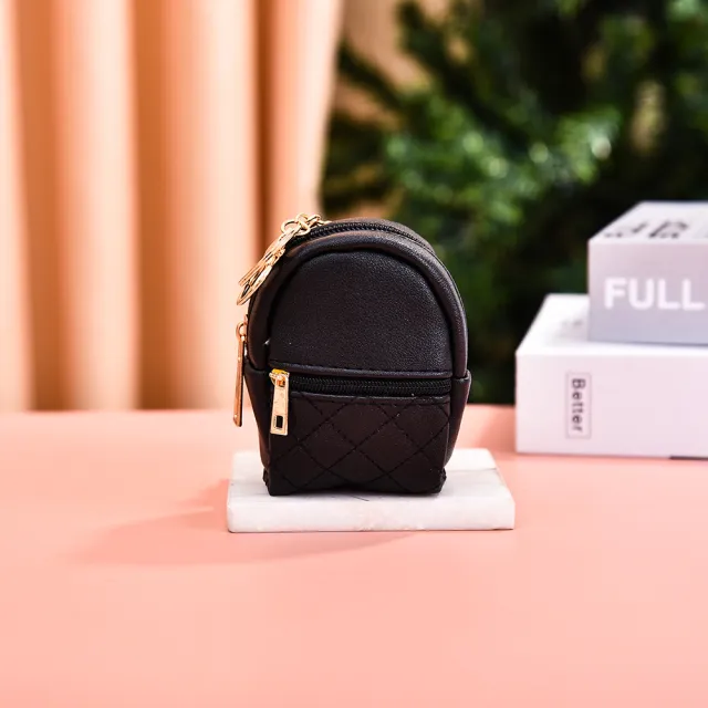 Mini Pu Purse Mini Cute Storage Black - Shop at LoveMi