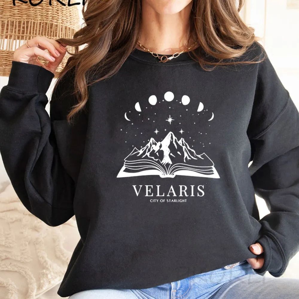 European And American Letter Pattern Three-dimensional Printing Crew Neck Pullover Sweatshirt - Black