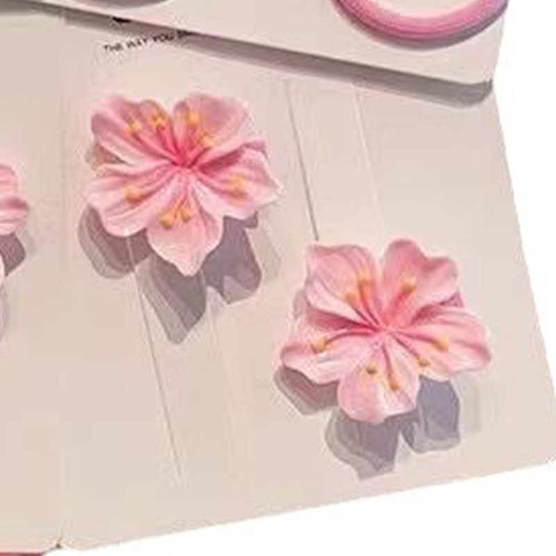 Cherry Blossom Barrettes