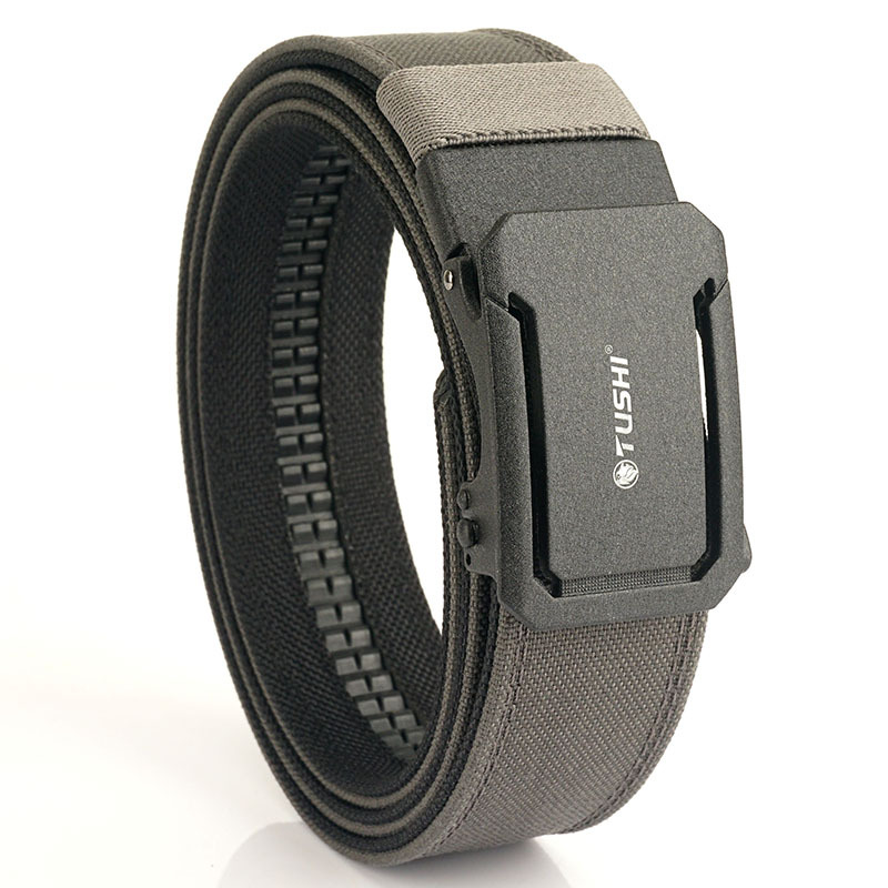 Mens Double-Layer Thickened Tactical Belt