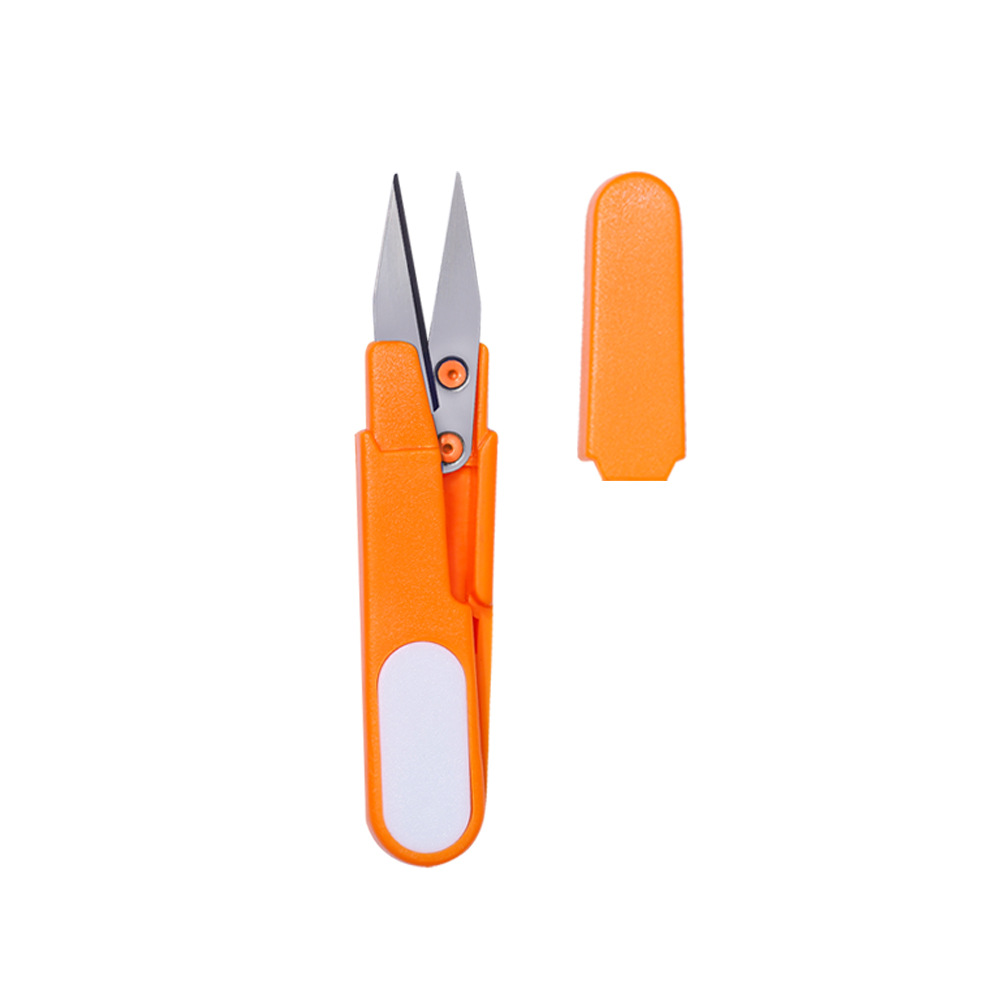 Solid Color Orange Scissors