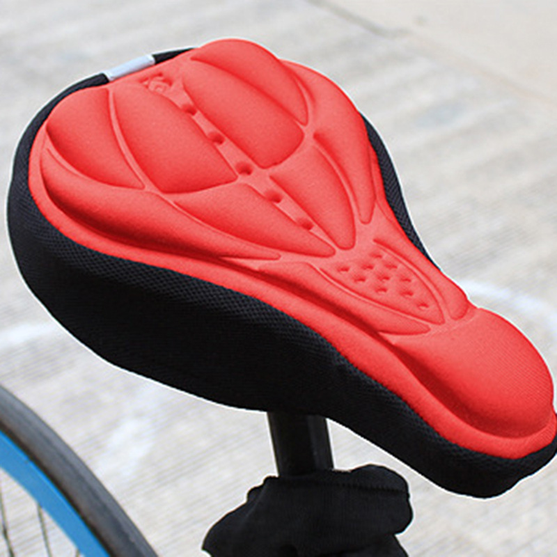 Title 3, Embossed bicycle breathable seat cover, 3D brea...