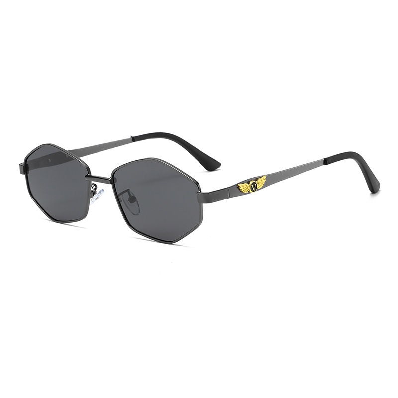 Mens Metal Sunglasses Polarized Lenses Summer Outdoor Shades For Men